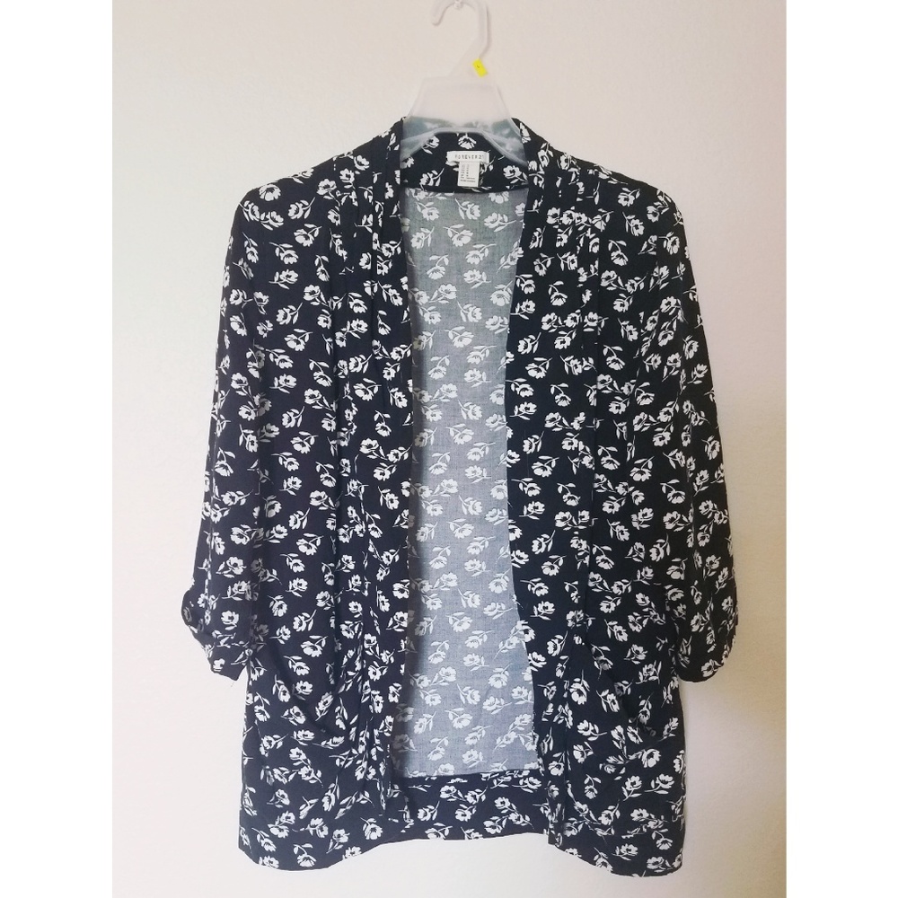 Forever21 Floral Blazer size Medium